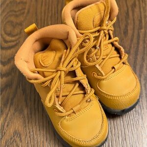 Nike Kids Mustard Yellow Boots